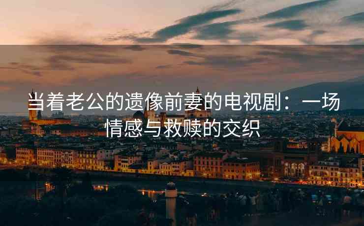 当着老公的遗像前妻的电视剧：一场情感与救赎的交织