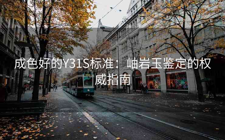 成色好的Y31S标准：岫岩玉鉴定的权威指南